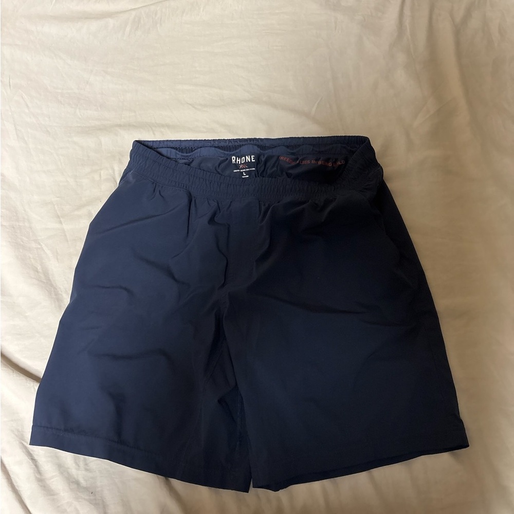 Rhone Dark Blue Performance Shorts
